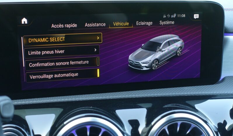 MERCEDES CLA 250 E 8G-DCT SHOOTING BRAKE 218 CH HYBRIDE RECHARGEABLE  AMG-LINE complet