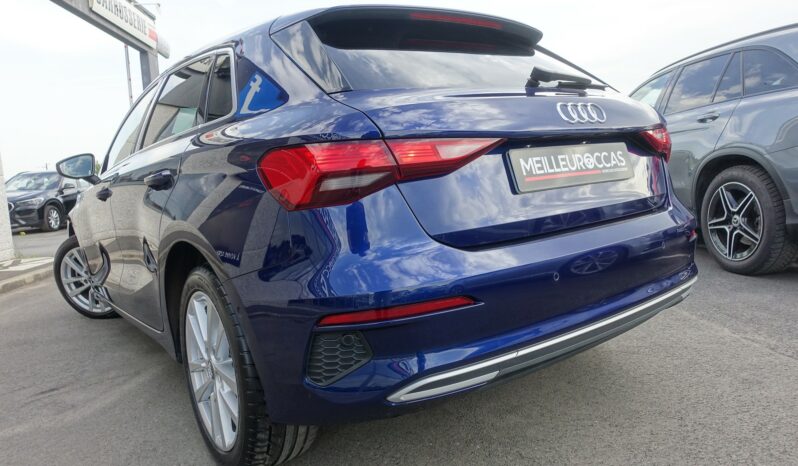 AUDI A3 SPORTBACK 40 TFSI E TRON S-TRONIC 204 CH HYBRIDE RECHARGEABLE complet