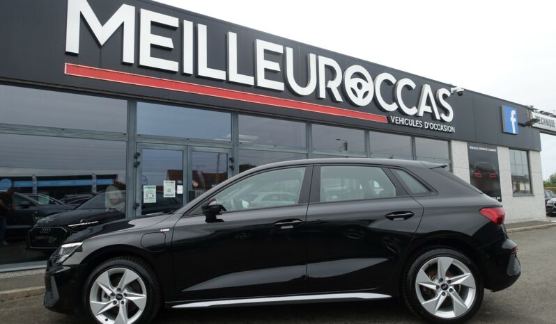 AUDI A3 SPORTBACK 40 TFSI E TRON S-TRONIC 204 CH HYBRIDE RECHARGEABLE S-LINE complet