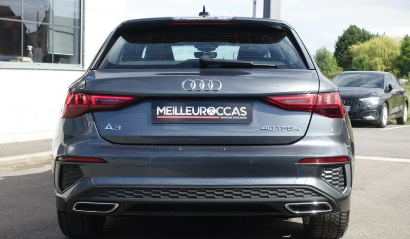 AUDI A3 SPORTBACK 40 TFSI E TRON S-TRONIC 204 CH HYBRIDE RECHARGEABLE S-LINE complet