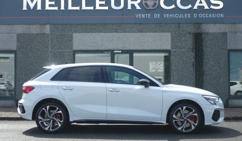 AUDI A3 SPORTBACK 45 COMPETITION TFSI E TRON S-TRONIC 245 CH HYBRIDE RECHARGEABLE  S-LINE complet