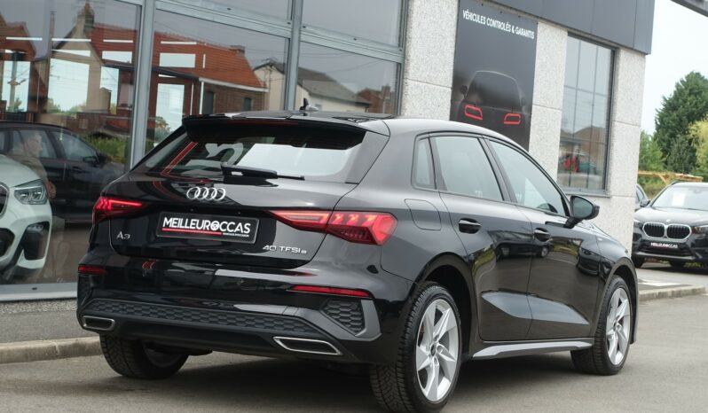 AUDI A3 SPORTBACK 40 TFSI E TRON S-TRONIC 204 CH HYBRIDE RECHARGEABLE S-LINE complet