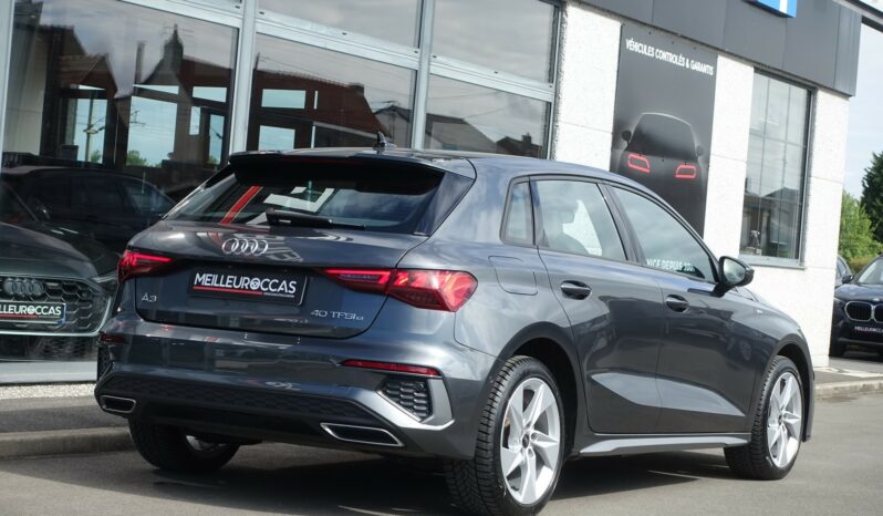AUDI A3 SPORTBACK 40 TFSI E TRON S-TRONIC 204 CH HYBRIDE RECHARGEABLE S-LINE complet