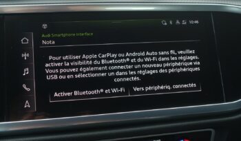 AUDI Q3 SPORTBACK 45 TFSI E S-TRONIC HYBRIDE RECHARGEABLE 245 CH complet