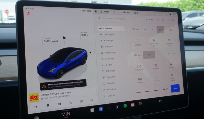 TESLA MODEL 3 STANDARD PLUS RWD 208 KW complet