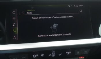 AUDI A3 SPORTBACK 40 TFSI E TRON S-TRONIC 204 CH HYBRIDE RECHARGEABLE S-LINE complet
