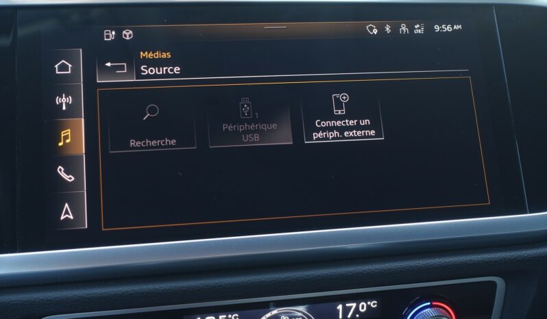 AUDI Q3 SPORTBACK 45 TFSI E S-TRONIC 245 CH HYBRIDE RECHARGEABLE complet