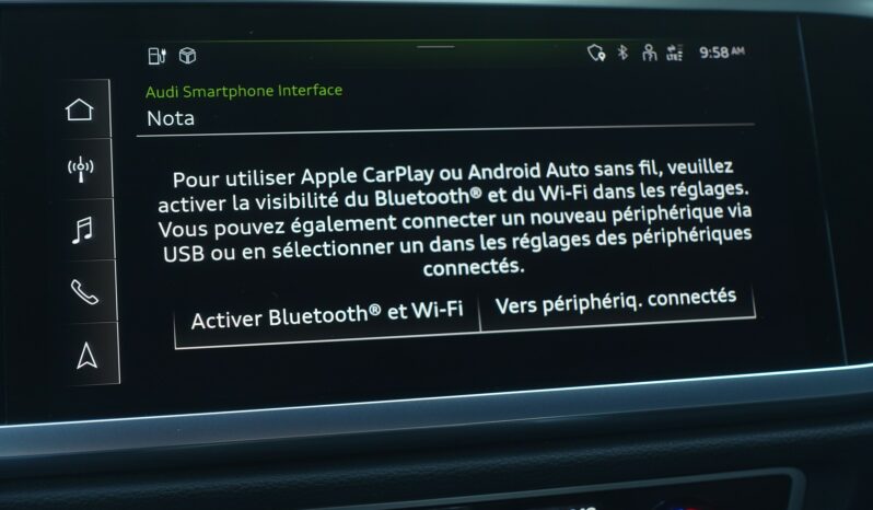 AUDI Q3 SPORTBACK 45 TFSI E S-TRONIC 245 CH HYBRIDE RECHARGEABLE complet
