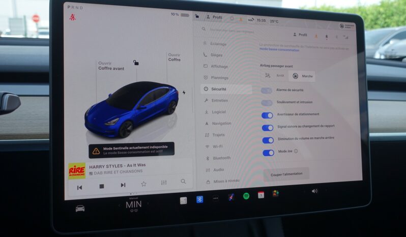 TESLA MODEL 3 STANDARD PLUS RWD 208 KW complet