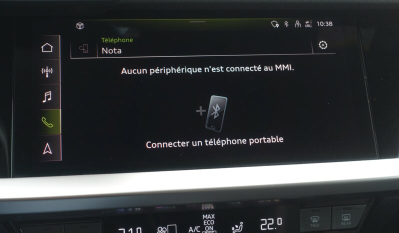 AUDI A3 SPORTBACK 45 COMPETITION TFSI E TRON S-TRONIC 245 CH HYBRIDE RECHARGEABLE  S-LINE complet