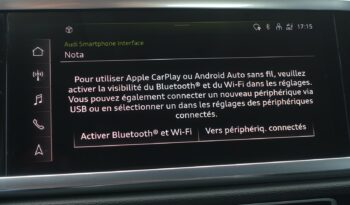 AUDI Q3 45 TFSI E S-TRONIC 245 CH HYBRIDE RECHARGEABLE complet