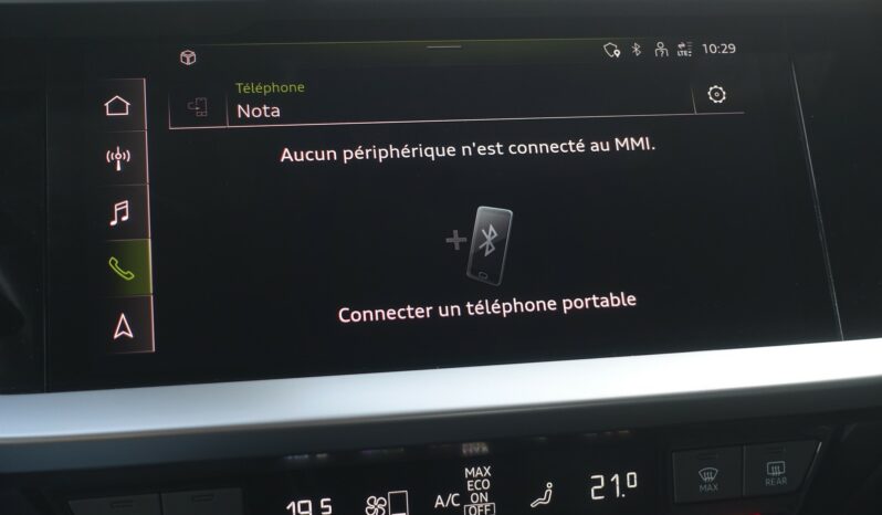 AUDI A3 SPORTBACK 40 TFSI E TRON S-TRONIC 204 CH HYBRIDE RECHARGEABLE S-LINE complet