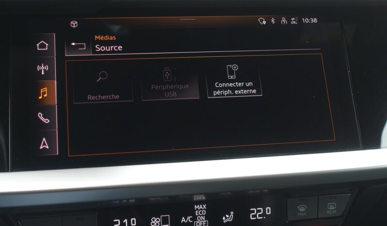 AUDI A3 SPORTBACK 45 COMPETITION TFSI E TRON S-TRONIC 245 CH HYBRIDE RECHARGEABLE  S-LINE complet