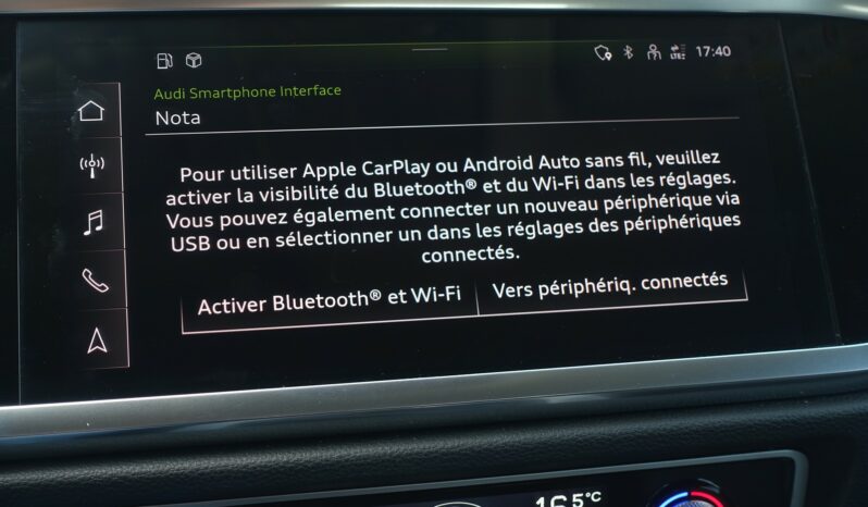 AUDI Q3 SPORTBACK 45 TFSI E S-TRONIC 245 CH HYBRIDE RECHARGEABLE complet