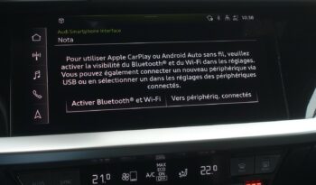 AUDI A3 SPORTBACK 45 COMPETITION TFSI E TRON S-TRONIC 245 CH HYBRIDE RECHARGEABLE  S-LINE complet