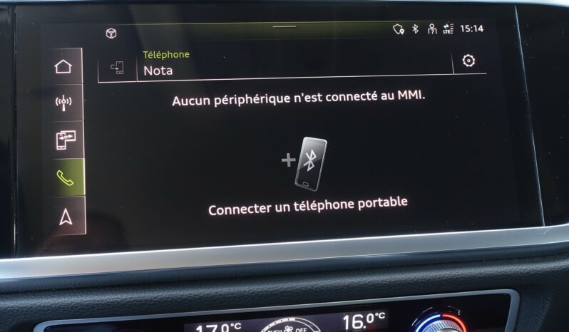 AUDI Q3 SPORTBACK 45 TFSI E S-TRONIC 245 CH HYBRIDE RECHARGEABLE complet