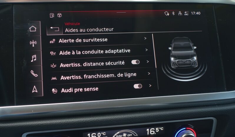AUDI Q3 SPORTBACK 45 TFSI E S-TRONIC 245 CH HYBRIDE RECHARGEABLE complet