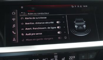 AUDI A3 SPORTBACK 45 COMPETITION TFSI E TRON S-TRONIC 245 CH HYBRIDE RECHARGEABLE  S-LINE complet