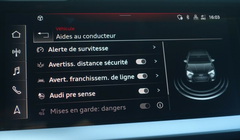 AUDI A3 BERLINE 35 TDI S-TRONIC 150 CH complet