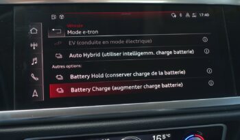 AUDI Q3 SPORTBACK 45 TFSI E S-TRONIC 245 CH HYBRIDE RECHARGEABLE complet