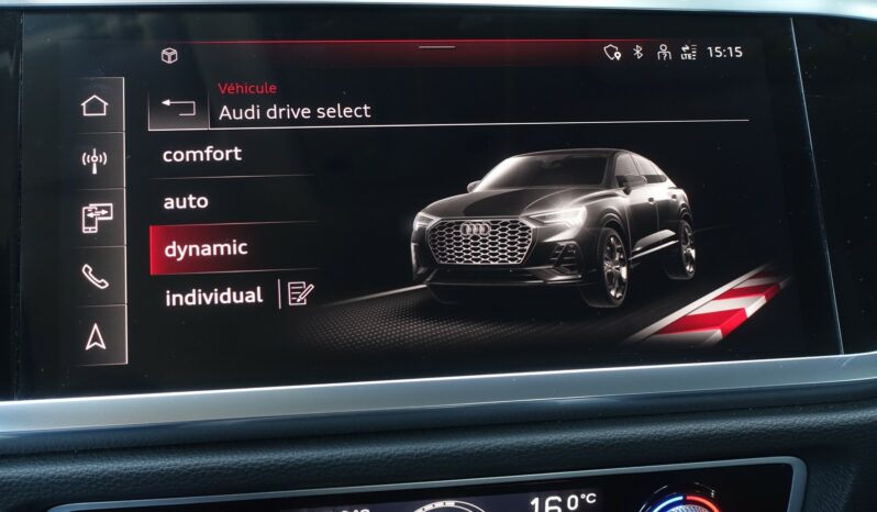 AUDI Q3 SPORTBACK 45 TFSI E S-TRONIC 245 CH HYBRIDE RECHARGEABLE complet