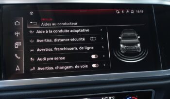 AUDI Q3 SPORTBACK 45 TFSI E S-TRONIC 245 CH HYBRIDE RECHARGEABLE complet