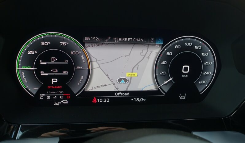 AUDI A3 SPORTBACK 40 TFSI E TRON S-TRONIC 204 CH HYBRIDE RECHARGEABLE S-LINE complet