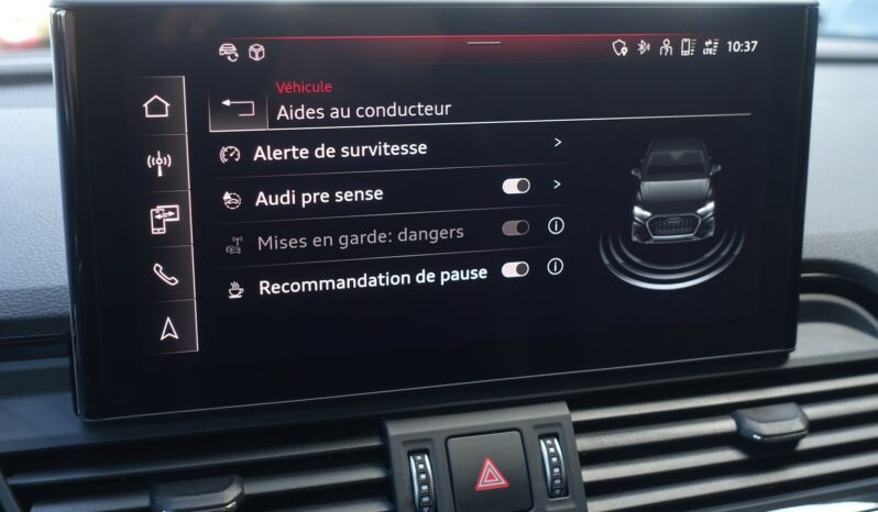 AUDI Q5 SPORTBACK 55 TFSI E QUATTRO S-TRONIC 252 CH + 115 CH HYBRIDE RECHARGEABLE S-LINE complet