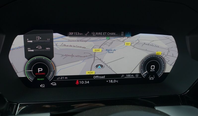 AUDI A3 SPORTBACK 40 TFSI E TRON S-TRONIC 204 CH HYBRIDE RECHARGEABLE S-LINE complet