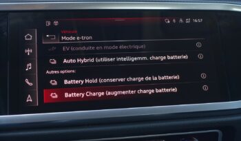 AUDI Q3 SPORTBACK 45 TFSI E S-TRONIC HYBRIDE RECHARGEABLE 245 CH complet