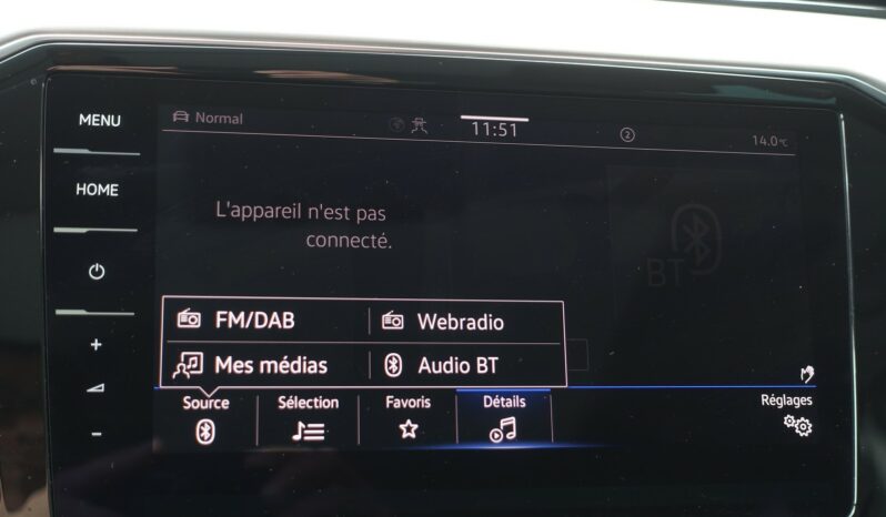 VOLKSWAGEN PASSAT SW 1.6 TDI DSG7 120CH ELEGANCE complet