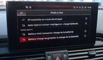 AUDI Q5 SPORTBACK 55 TFSI E QUATTRO S-TRONIC 252 CH + 115 CH HYBRIDE RECHARGEABLE S-LINE complet