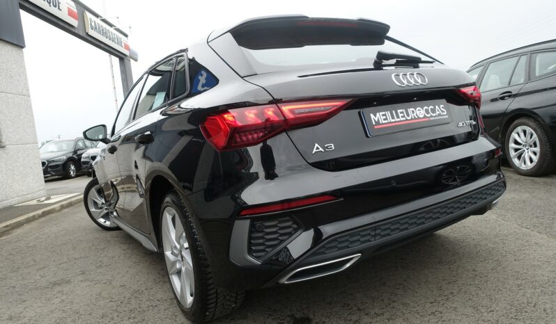 AUDI A3 SPORTBACK 40 TFSI E TRON S-TRONIC 204 CH HYBRIDE RECHARGEABLE S-LINE complet