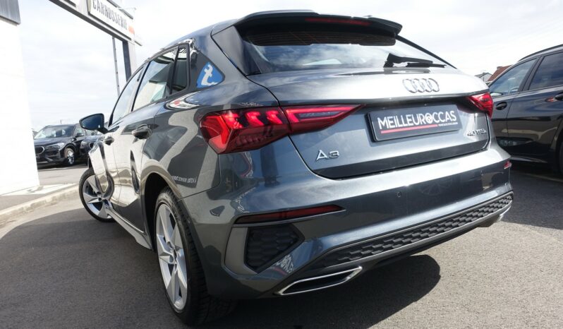 AUDI A3 SPORTBACK 40 TFSI E TRON S-TRONIC 204 CH HYBRIDE RECHARGEABLE S-LINE complet