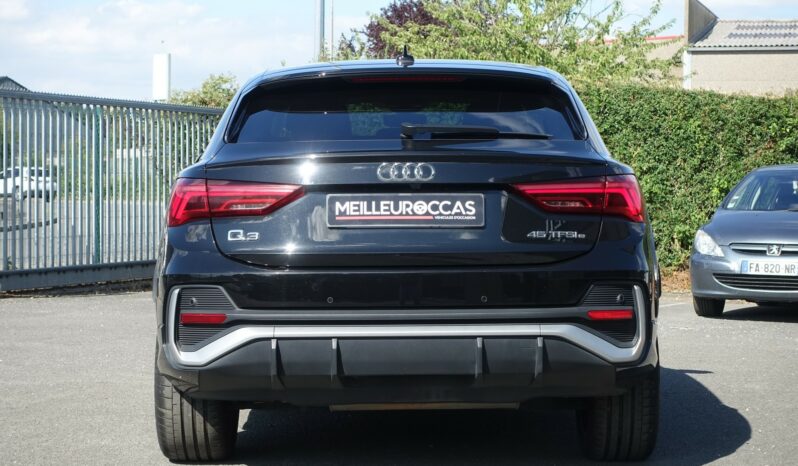 AUDI Q3 SPORTBACK 45 TFSI E S-TRONIC 245 CH HYBRIDE RECHARGEABLE S-LINE complet