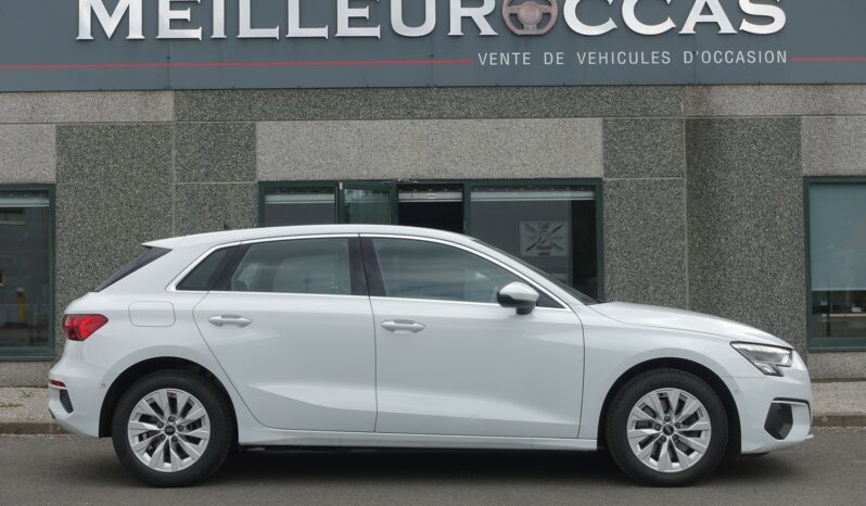 AUDI A3 SPORTBACK 40 TFSI E TRON S-TRONIC 204 CH HYBRIDE RECHARGEABLE complet