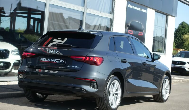 AUDI A3 SPORTBACK 40 TFSI E TRON S-TRONIC 204 CH HYBRIDE RECHARGEABLE complet