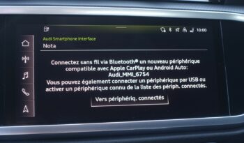 AUDI Q3 SPORTBACK 45 TFSI E S-TRONIC 245 CH HYBRIDE RECHARGEABLE complet
