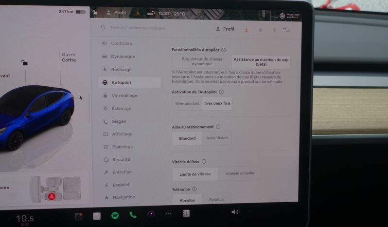 TESLA MODEL Y LONG RANGE DUAL MOTOR AWD complet