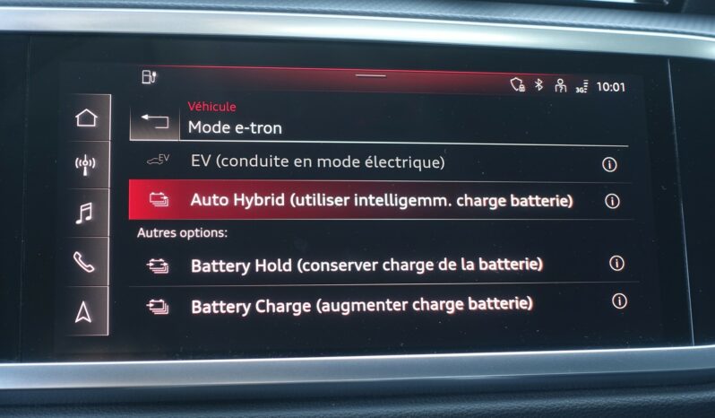 AUDI Q3 SPORTBACK 45 TFSI E S-TRONIC 245 CH HYBRIDE RECHARGEABLE complet