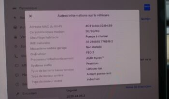 TESLA MODEL Y LONG RANGE DUAL MOTOR AWD complet