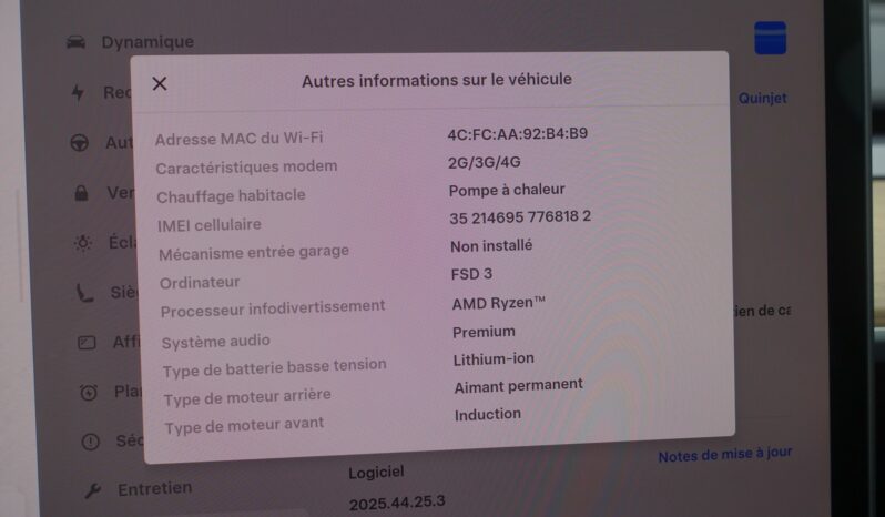 TESLA MODEL Y LONG RANGE DUAL MOTOR AWD complet