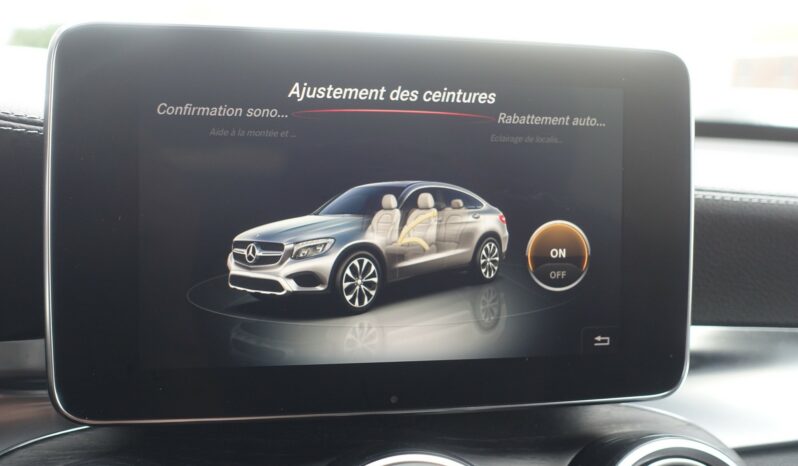 MERCEDES CLASSE GLC COUPE 250 D 4 MATIC 9G-TRONIC 204 CH complet