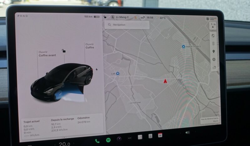 TESLA MODEL 3 STANDARD RWD PLUS complet