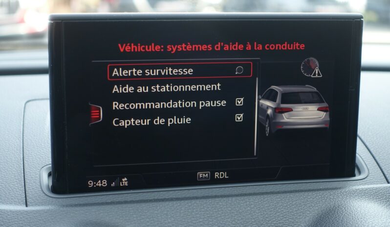 AUDI A3 SPORTBACK 35 TFSI S-TRONIC 150 CH S-LINE EXT complet