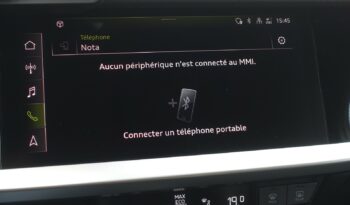 AUDI A3 SPORTBACK 40 TFSI E TRON S-TRONIC 204 CH HYBRIDE RECHARGEABLE complet