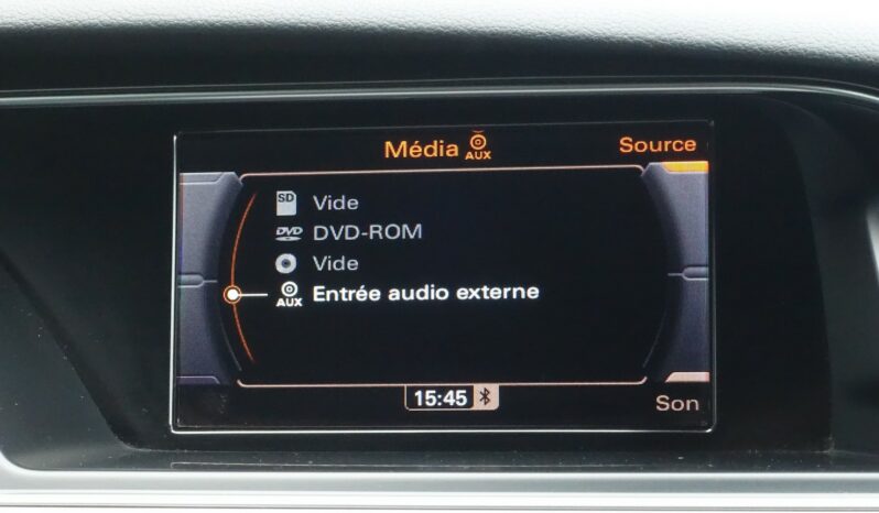 AUDI A5 SPORTBACK 2.0L TDI 150 CH BVA S-LINE PHASE II complet