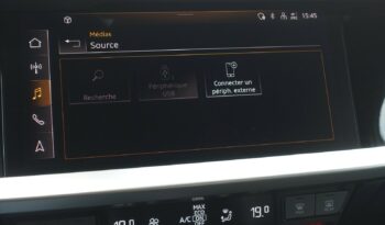 AUDI A3 SPORTBACK 40 TFSI E TRON S-TRONIC 204 CH HYBRIDE RECHARGEABLE complet