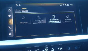 AUDI A3 SPORTBACK 40 TFSI E TRON S-TRONIC 204 CH HYBRIDE RECHARGEABLE complet