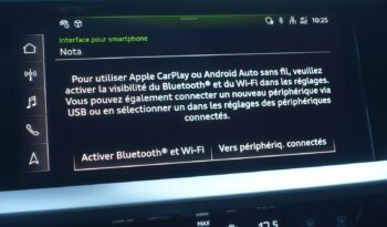 AUDI A3 SPORTBACK 40 TFSI E TRON S-TRONIC 204 CH HYBRIDE RECHARGEABLE complet